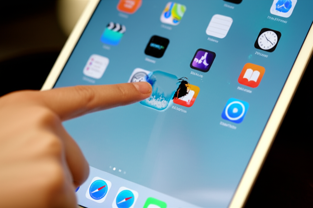 Generate a high-quality, relevant image prompt for an article about: How To Fix iPad Frozen Screen: