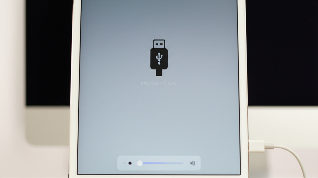 Generate a high-quality, relevant image prompt for an article about: How To Fix iPad Stuck On Recove
