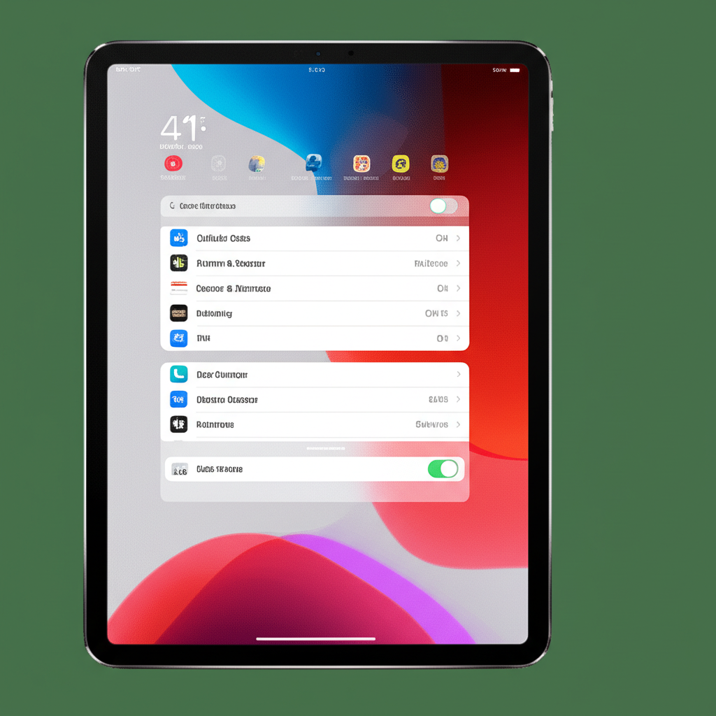 Generate a high-quality, relevant image prompt for an article about: How to Fix iPad Cellular Data N