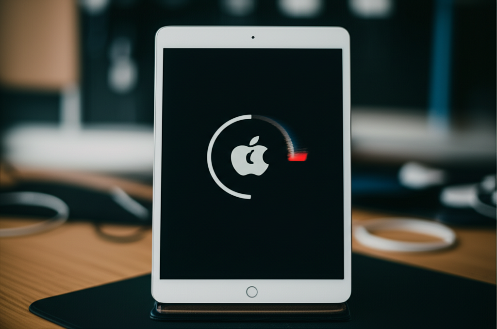 Generate a high-quality, relevant image prompt for an article about: How To Fix iPad Stuck In Boot L