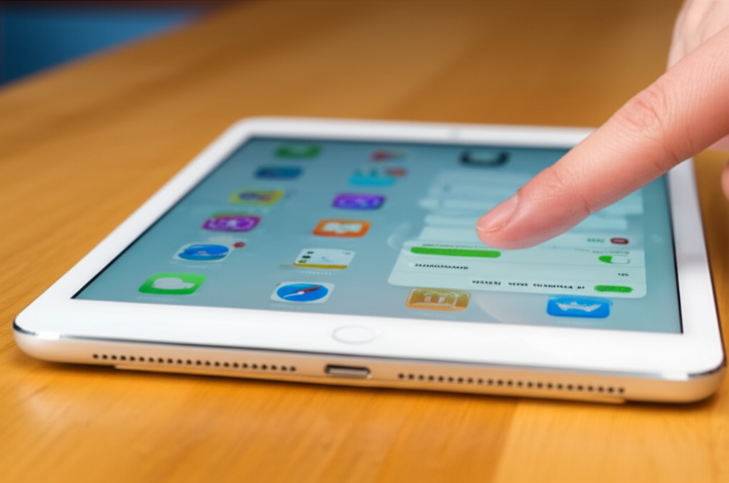 Generate a high-quality, relevant image prompt for an article about: How to Fix iPad Screen Rotation