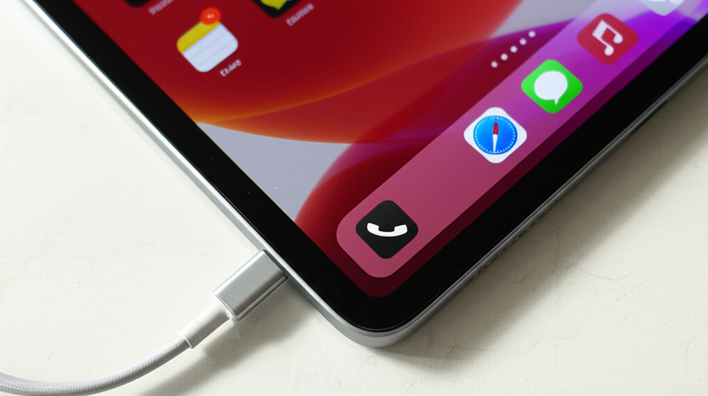 Generate a high-quality, relevant image prompt for an article about: How to Fix iPad Pro 11 Not Char