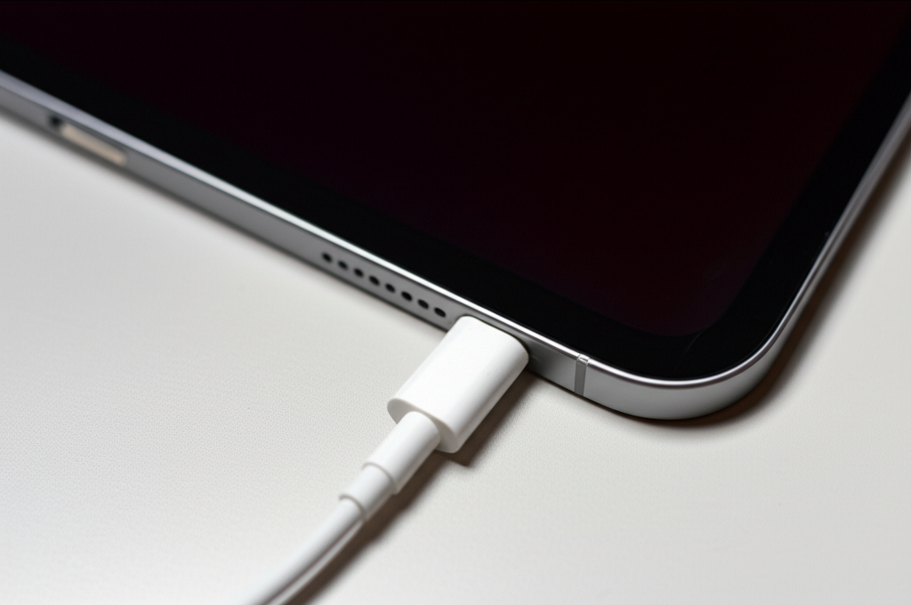 Generate a high-quality, relevant image prompt for an article about: How to Fix iPad Pro 11 Not Char