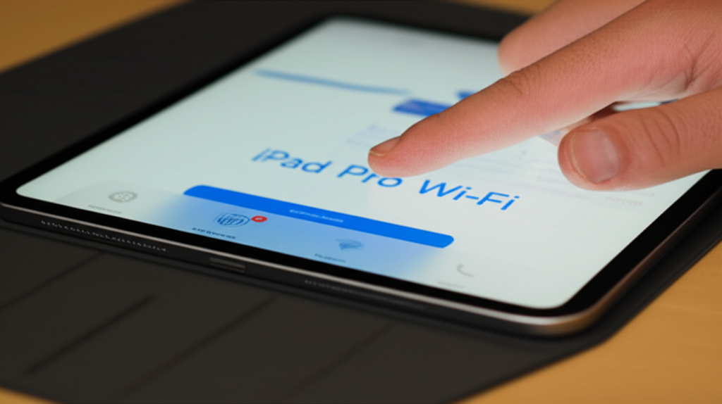 Generate a high-quality, relevant image prompt for an article about: How to Fix iPad Pro WiFi: Quick