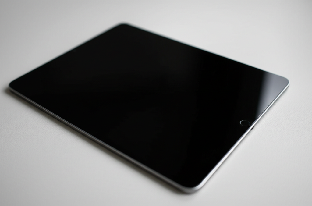 Generate a high-quality, relevant image prompt for an article about: How to Fix iPad Pro 12.9 Black