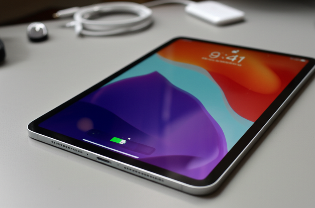 Generate a high-quality, relevant image prompt for an article about: How To Fix iPad Pro 11 Battery