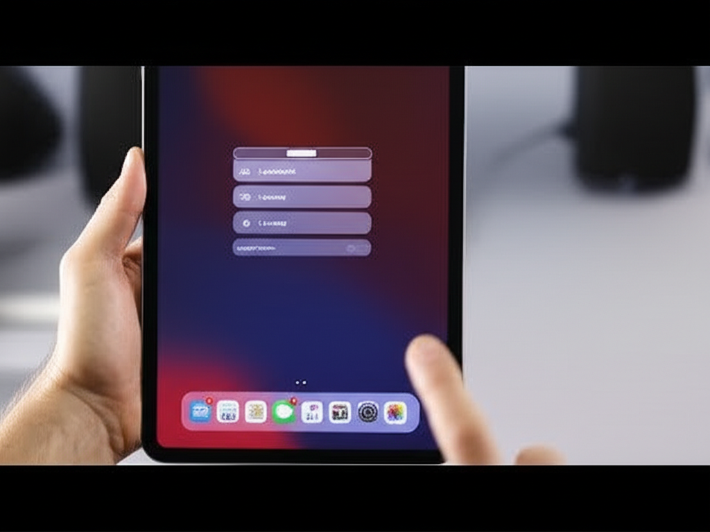 Generate a high-quality, relevant image prompt for an article about: How to Fix iPad Air 4 Stuck: Cr