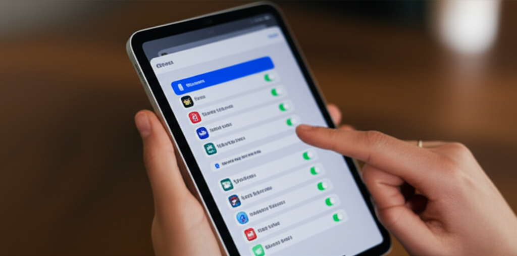 Generate a high-quality, relevant image prompt for an article about: How to Fix iPad Mini 6 Bluetoot