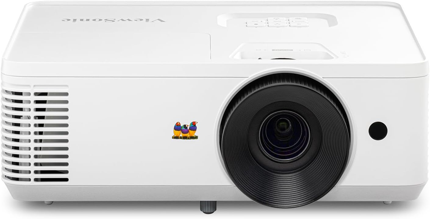 ViewSonic PA503HD 4000 Lumen Projector with 1.1x Zoom and HDMI for Chu